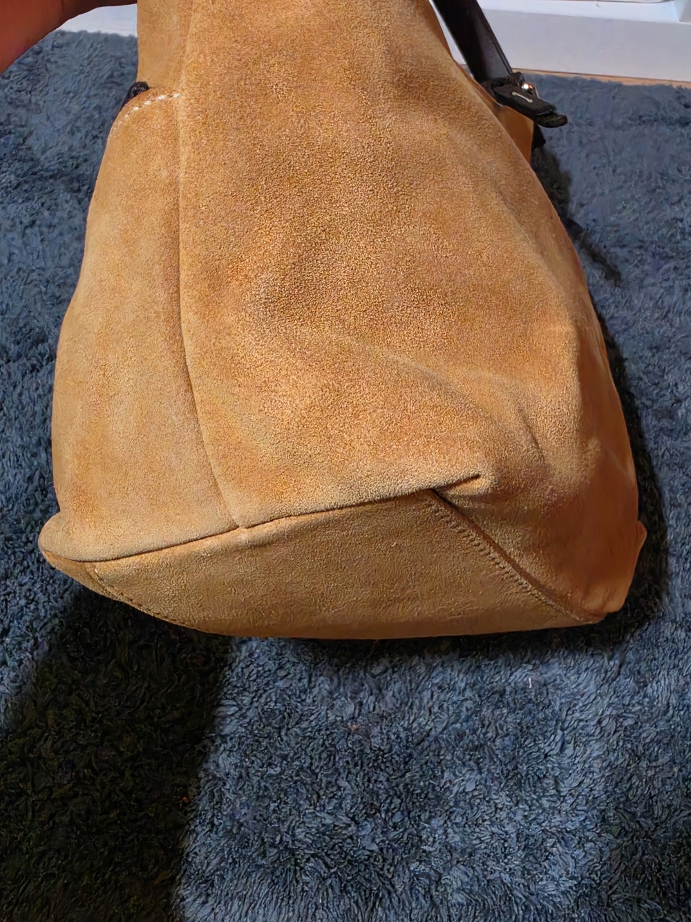 Dooney & Bourke Suede Hobo Bag - Picture 8 of 15